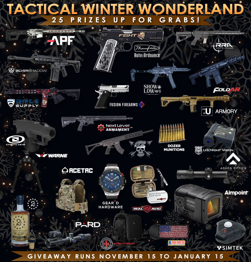 Next Level Arms Tactical Winter Wonderland Giveaway