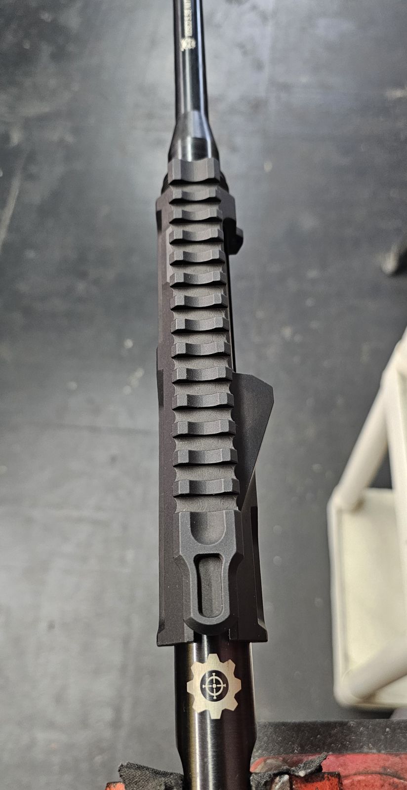 AR15 Upper Action Rod with upper and barrel